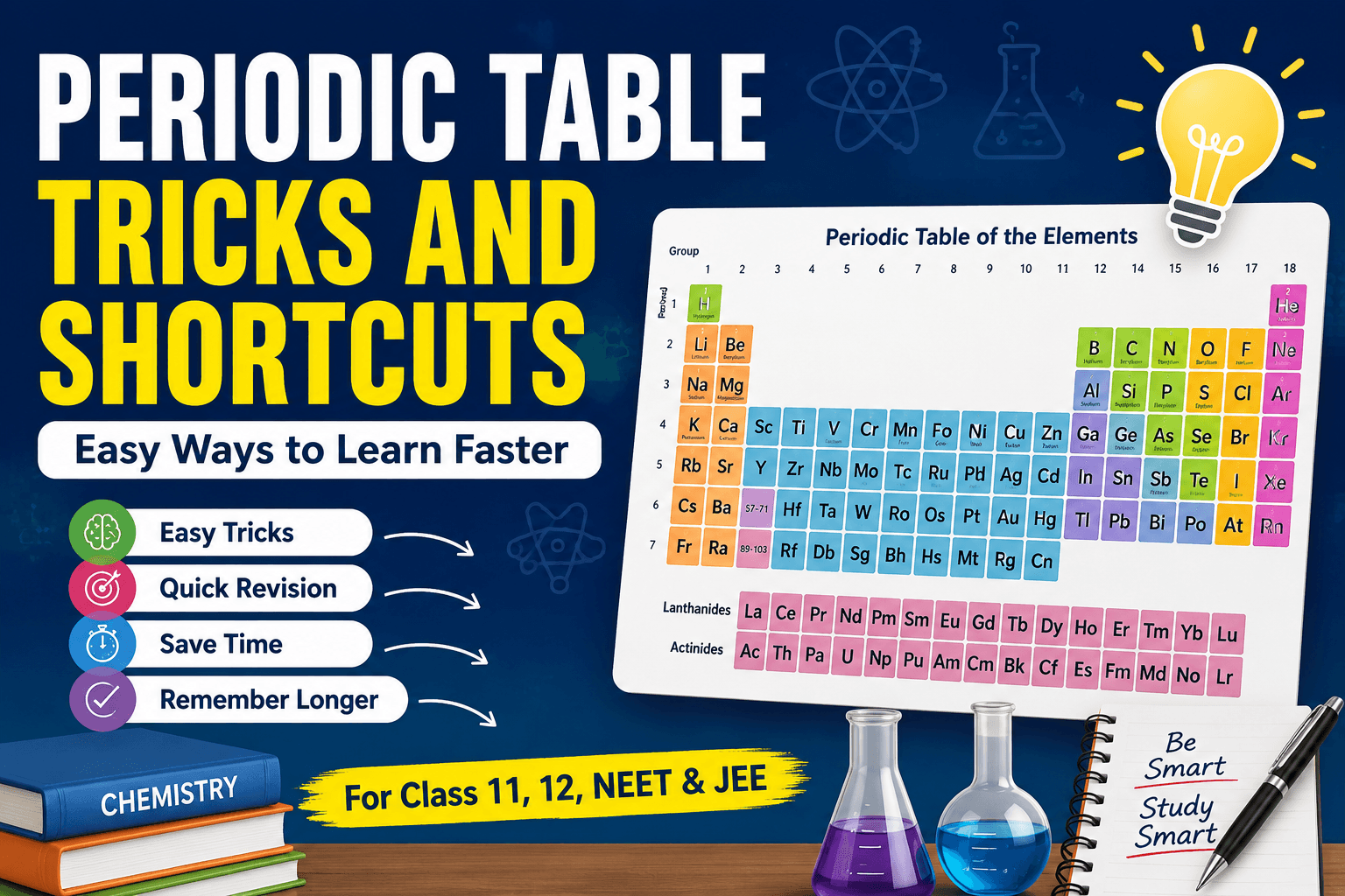 Periodic Table Yaad Karne Ki Best Tips & Tricks for Students