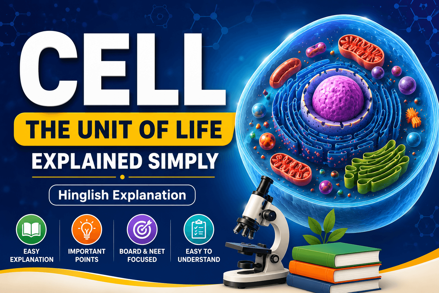 Cell Kya Hai? – The Unit of Life Explained in Hinglish