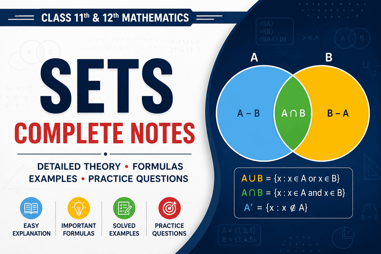Sets – Complete Notes
