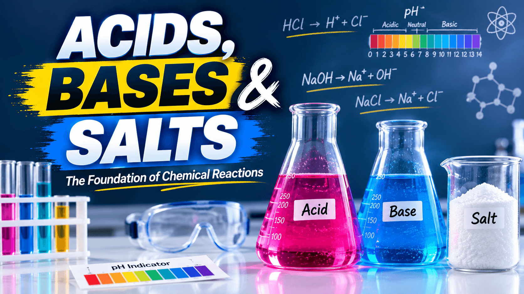 Acids, Bases & Salts