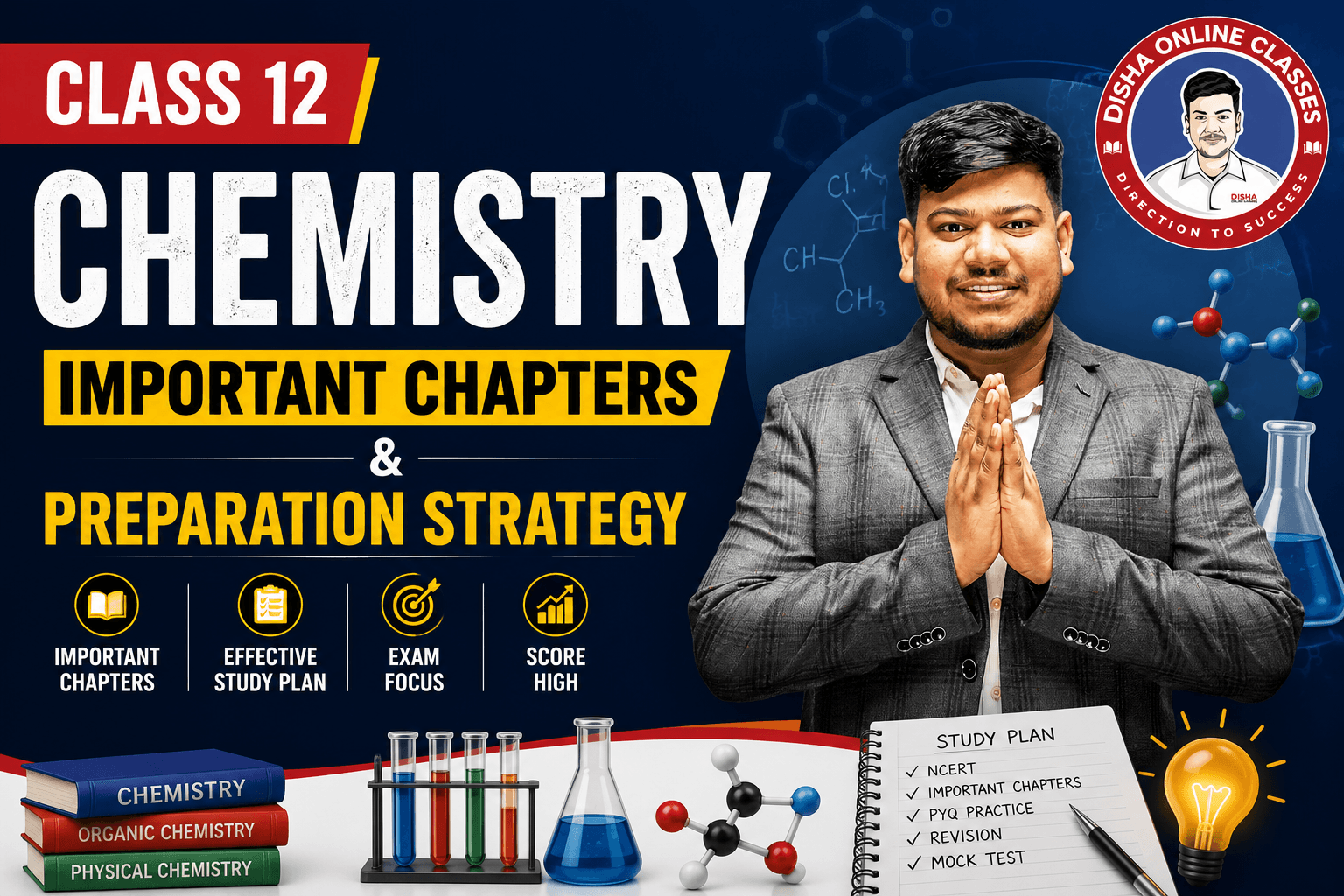 Class 12 Chemistry Important Chapters & Preparation Strategy 2026-27