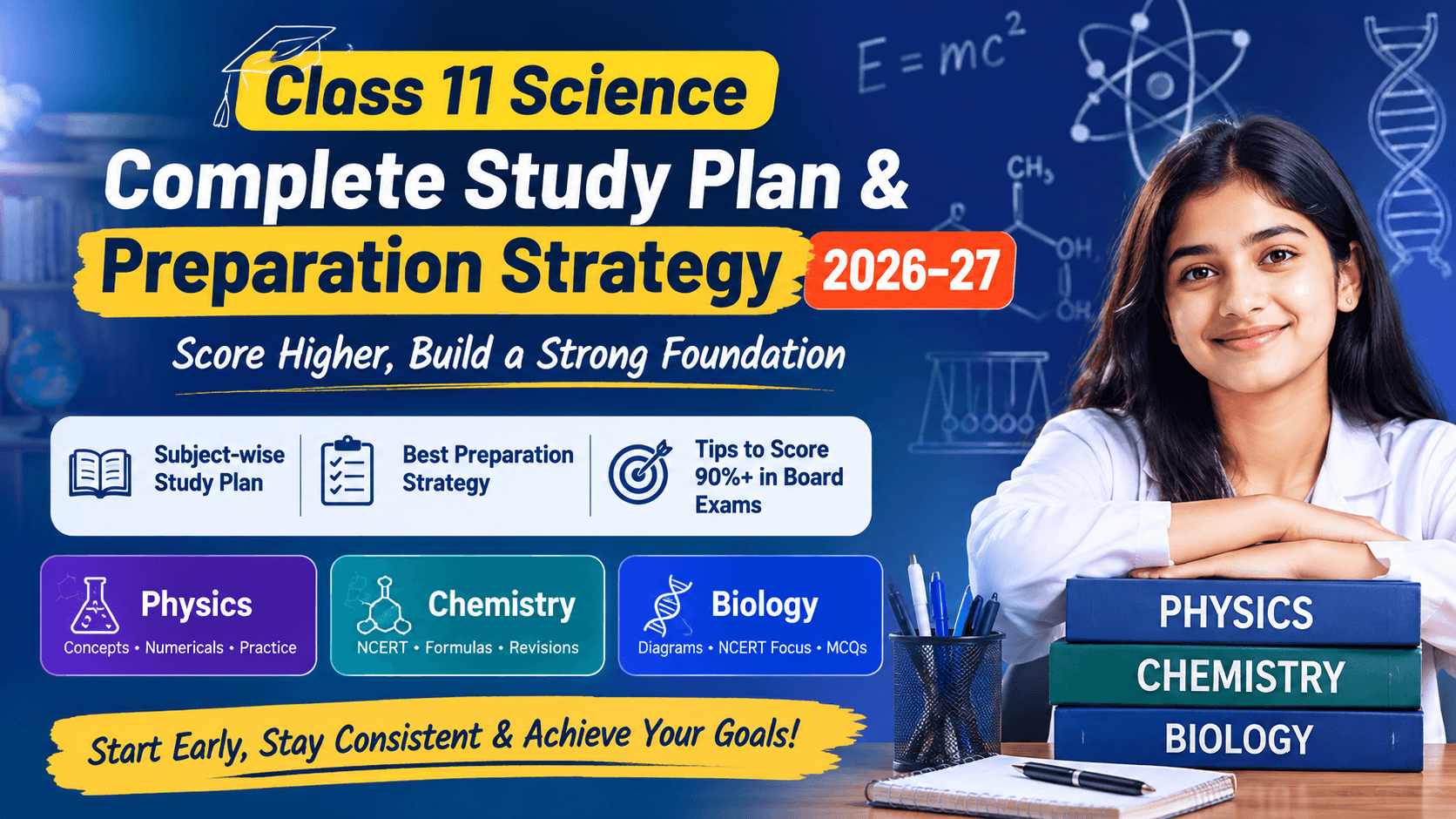 Class 11 Science: Complete Study Plan & Preparation Strategy 2026–27