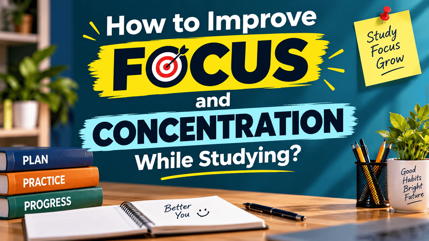 How to Improve Focus and Concentration While Studying?